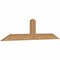 Ekena Millwork Portland Smooth Timber Gable Bracket, Western Red Cedar, 48"W x 12"H x 1 1/2"D x 3 1/2"F, 6/12 Pitch GBW048X12X0204POR00SWR - alternate 3
